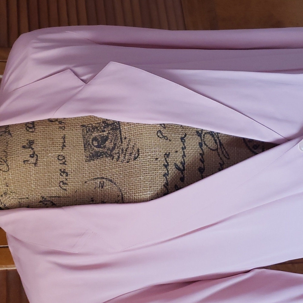 1990s Light Pink Medium Two Shell Button Blazer - image 5